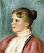 Ренуар Портрет женщины 1897г 
